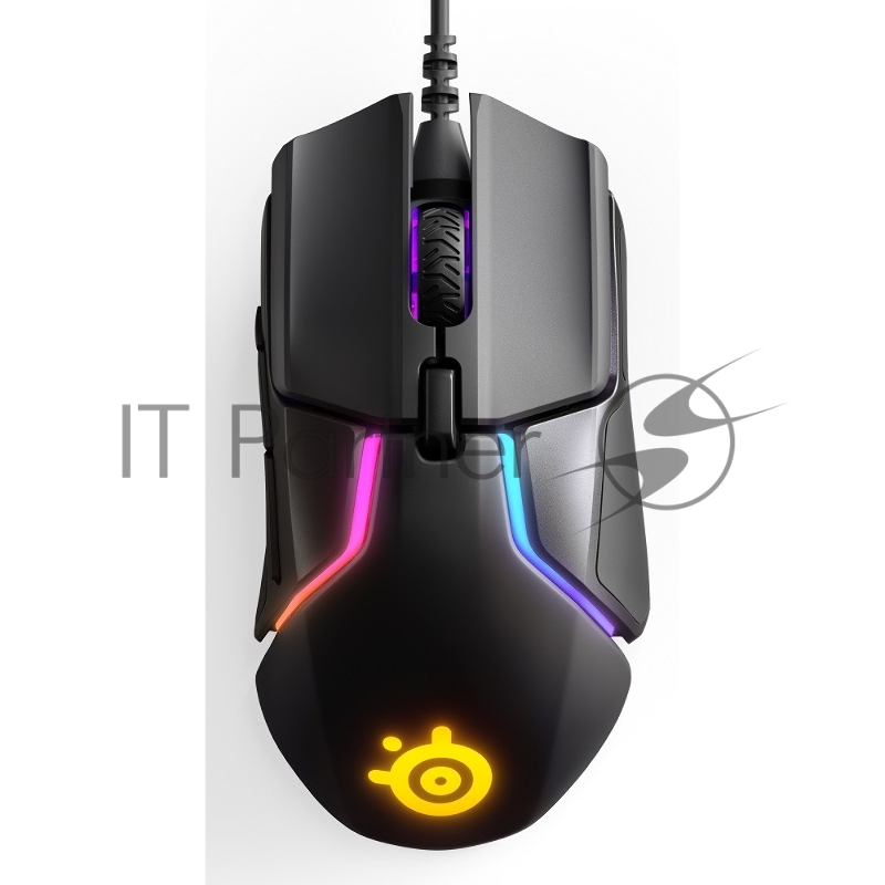 Игровая мышь SteelSeries Rival 600 черная (7 кнопок, TrueMove3+, 12000 dpi, RGB подсветка, USB)