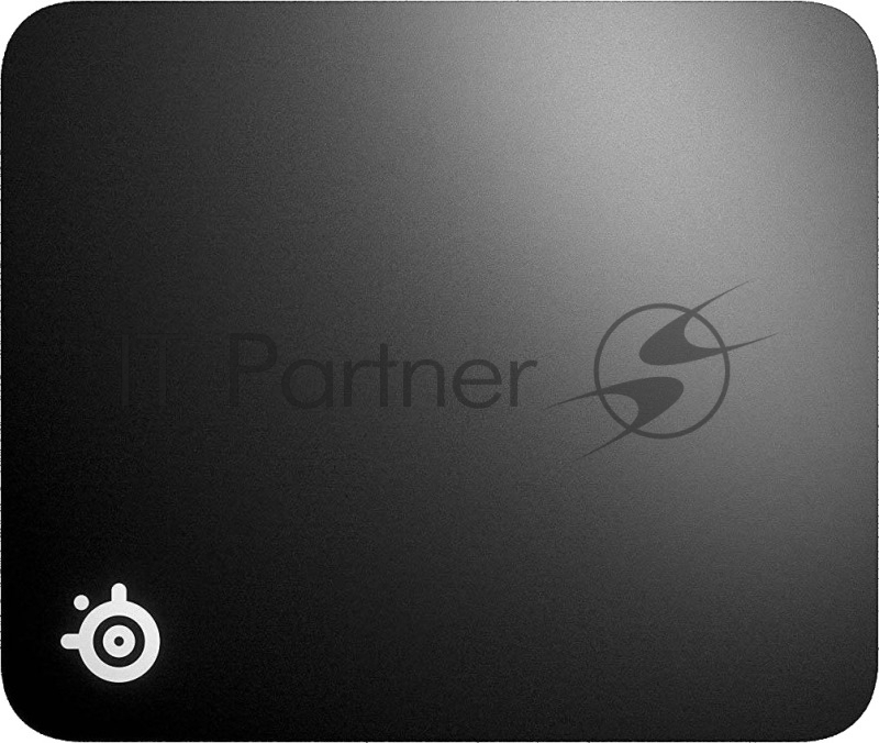 Игровой коврик для мыши Steelseries QcK Hard Pad Medium черный (320 x 270 x 3мм, полиэтилен, резина)