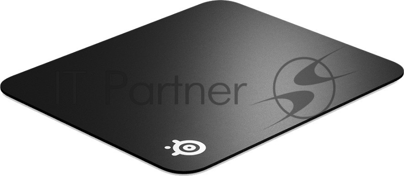 Игровой коврик для мыши Steelseries QcK Hard Pad Medium черный (320 x 270 x 3мм, полиэтилен, резина)