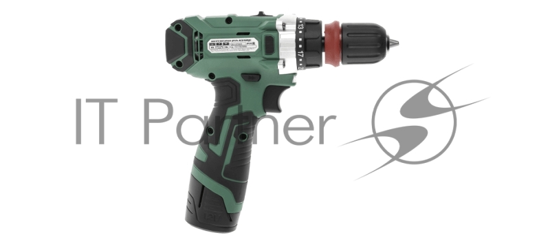 Дрель Аккум. Hammer ACD122QC 12В 2x2Ач LiION 10мм 0-350/0-1400об/мин 28Нм