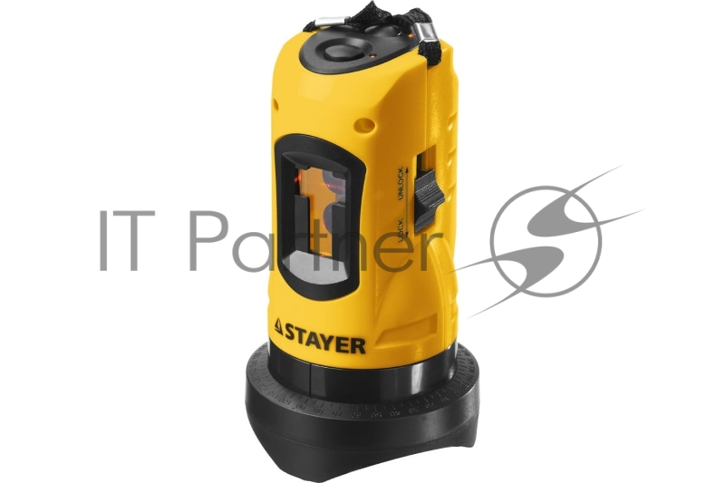 Нивелир STAYER SLL-1 лазерный, 10м, точн. +/-0,5 мм/м, штатив, сумка