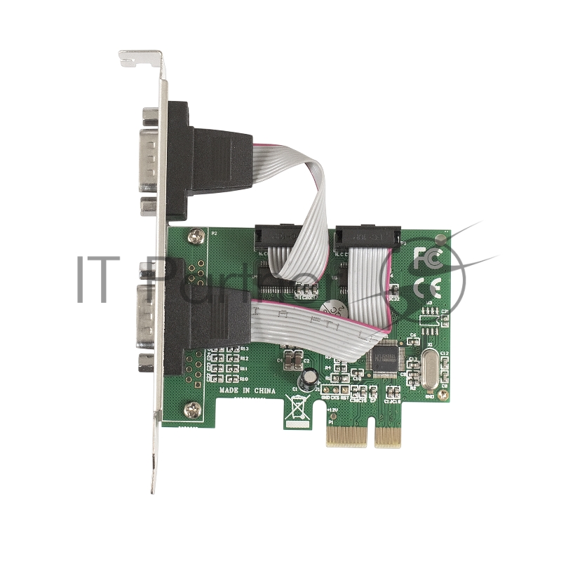 Контроллер ExeGate EXE-307 PCI-E, 2*COM port (OEM)