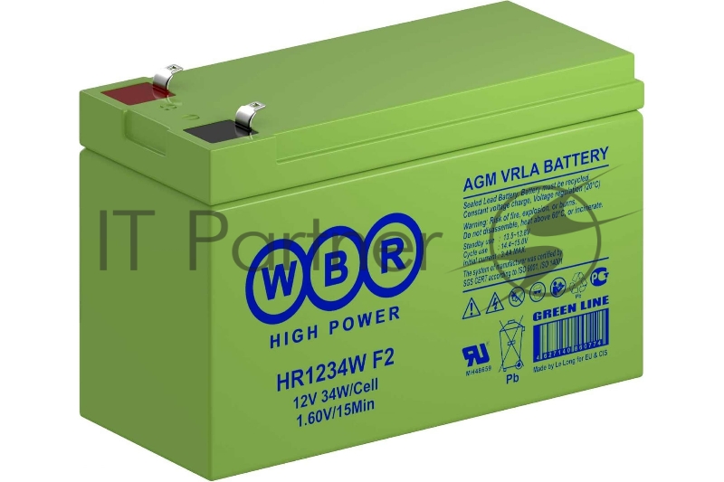 Батарея WBR 12V 9Ah HR1234W