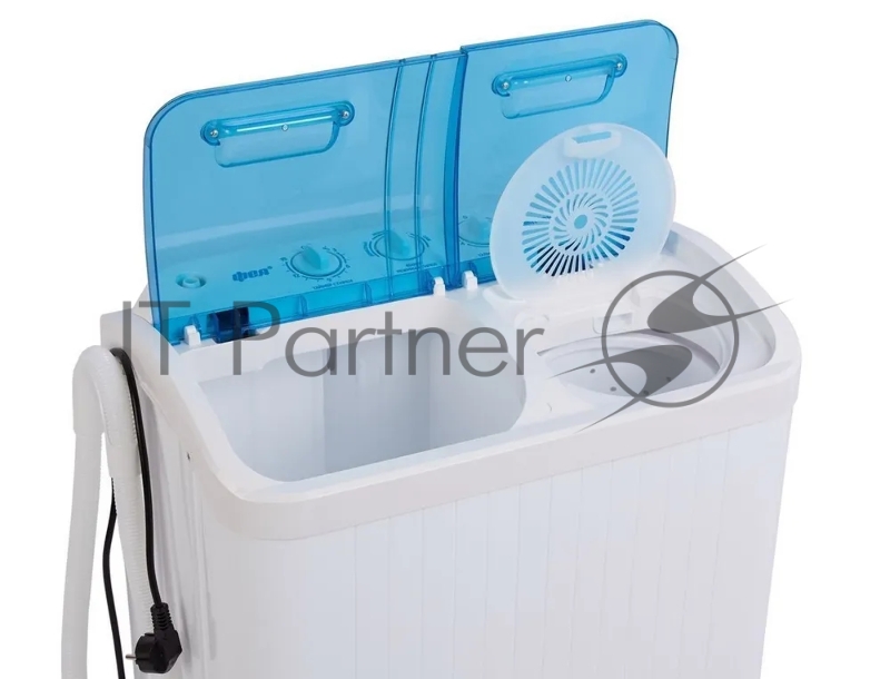 Фея СМП 40 Н прозрачная крышка Стиральная машина полуавтоматическаяВместимость бака для стирки - 30 л, вместимость при стирке - 4,0 кг, вместимость белья при отжиме - 3,4 кг, насос для слива воды, механическое управление, функция отжим