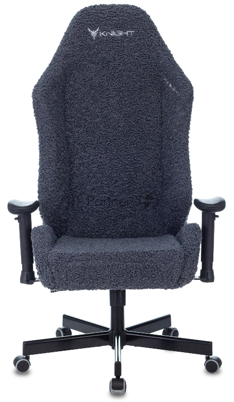 Кресло игровое Knight T1 синий экомех с подголов. крестовина металл