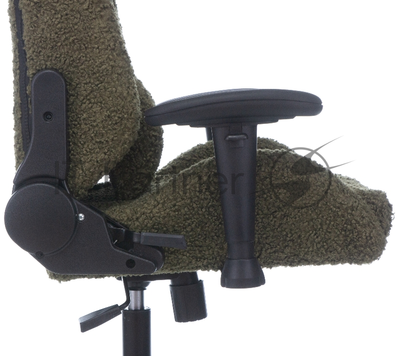 Кресло игровое Knight T1 хаки экомех с подголов. крестовина металл
