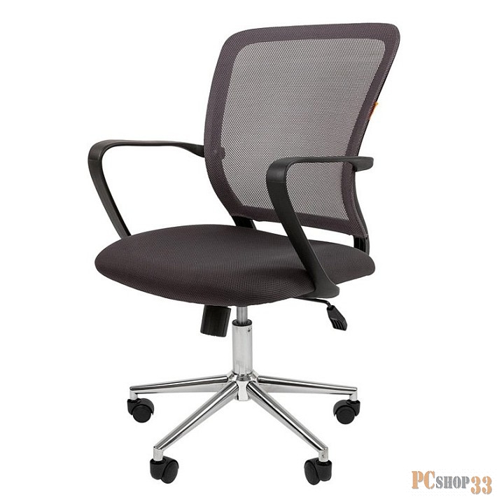 Офисное кресло Chairman 698 Россия TW-04 серый хром new