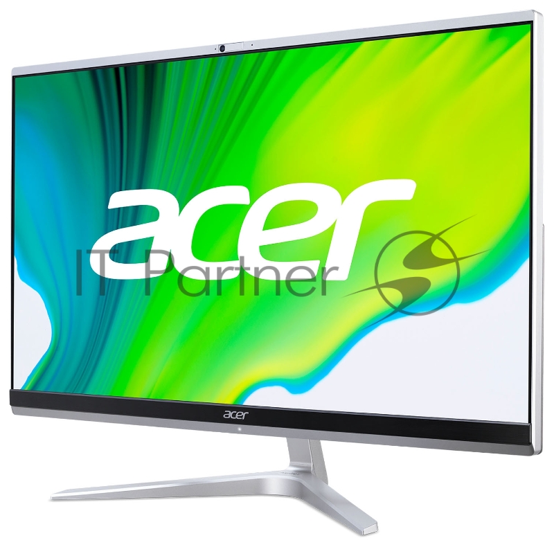 Моноблок Acer Aspire C24-1651 23.8 Full HD Touch i7 1165G7 (2.8) 8Gb 1Tb SSD512Gb MX450 CR Endless GbitEth WiFi BT 135W клавиатура мышь Cam серебристый 1920x1080