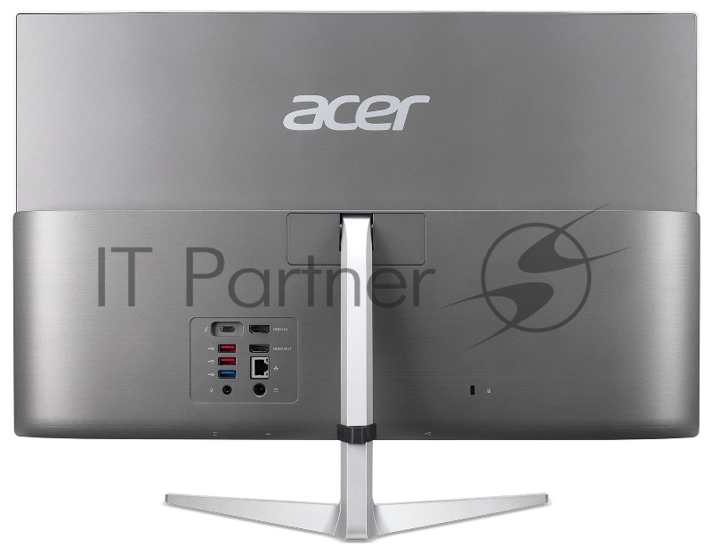 Моноблок Acer Aspire C24-1651 23.8 Full HD Touch i7 1165G7 (2.8) 8Gb 1Tb SSD512Gb MX450 CR Endless GbitEth WiFi BT 135W клавиатура мышь Cam серебристый 1920x1080