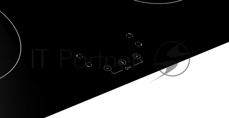 Стеклокерамическая варочная поверхность HANSA BHC63313, 4 конфорки 2x16,5cм, 2x20cм, сенсорная панель управления, индикатор остаточного тепла, блокировка управления, цвет - черный