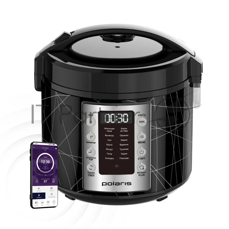 Мультиварка POLARIS PMC 5020 Wi Fi IQ Home (POLARIS) , Черный