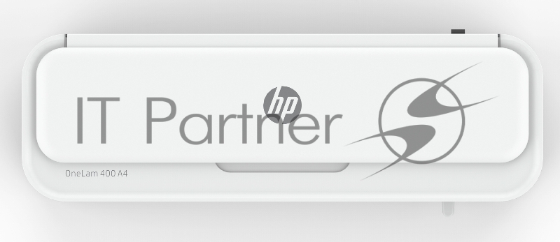 Ламинатор HP OneLam 400 белый (3160) A4 (75-125мкм) 40см/мин (2вал.) хол.лам. лам.фото
