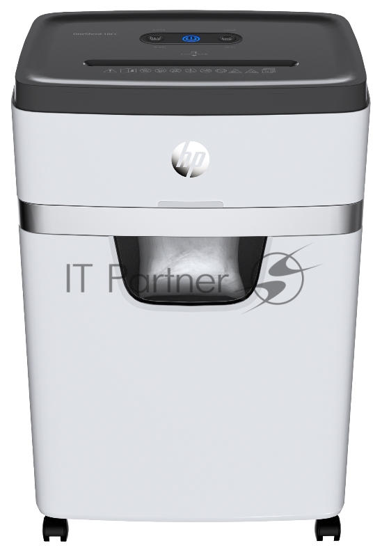 Шредер HP OneShred 18CC С-4 перекрестный 18лист. 18лтр. скрепки скобы пл.карты