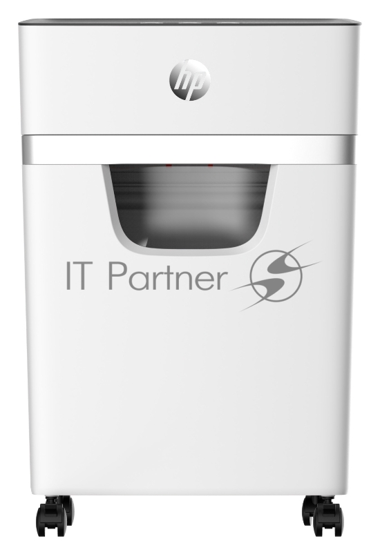 Шредер HP OneShred 15CC белый (секр.P-4) перекрестный 15лист. 20лтр. скрепки скобы пл.карты