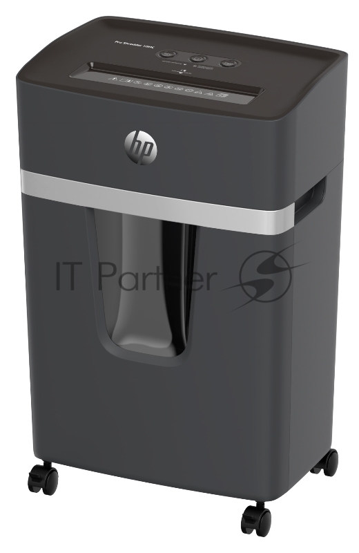 Шредер HP Pro 10MC (секр.P-5) перекрестный 10лист. 10лтр. скрепки скобы пл.карты