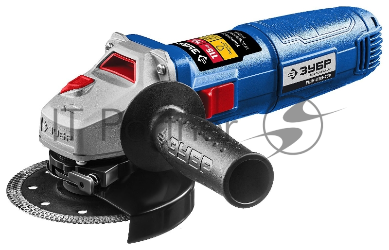 УШМ ЗУБР 115 мм, 750 Вт, серия Профессионал.