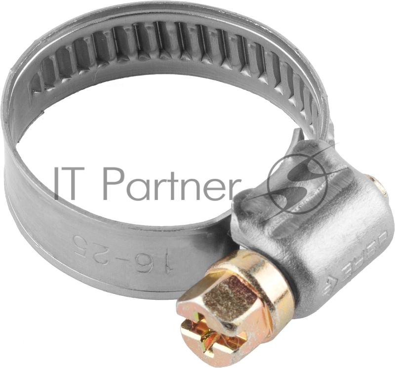 Хомуты, нерж. сталь, накатная лента 9 мм, 12-20 мм, 200 шт, ЗУБР Профессионал