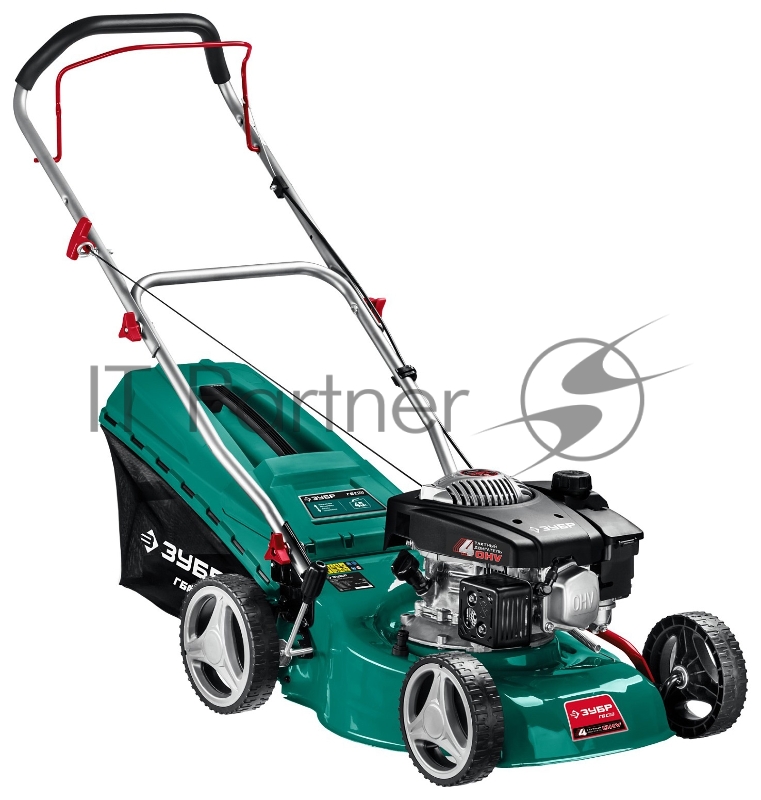 Газонокосилка ЗУБР 410 мм 3.5 л.с бензиновая
