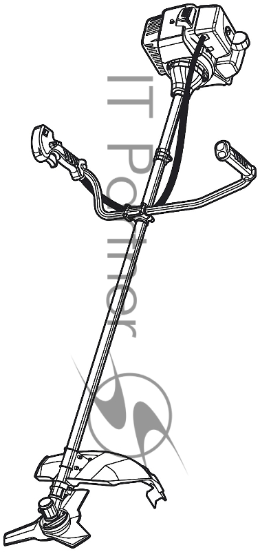Бензокоса ЗУБР КРБ-1300, 1.3 кВт / 1.7 л.с., 43 см3