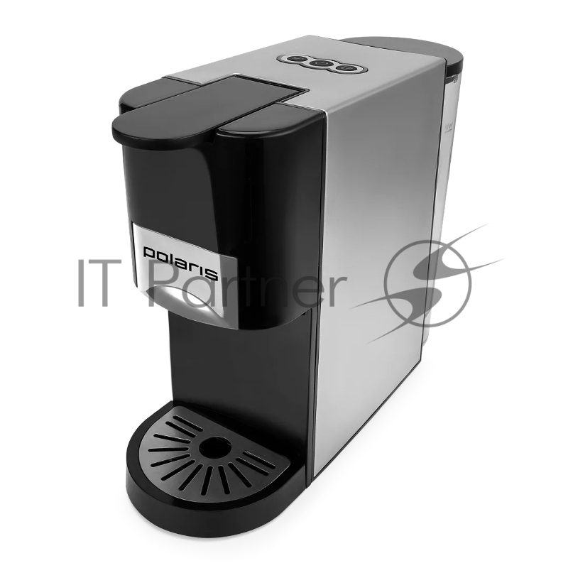 Кофеварка Polaris PCM 2020 3-in-1, (POLARIS) , Черный/ Нержавеющая сталь