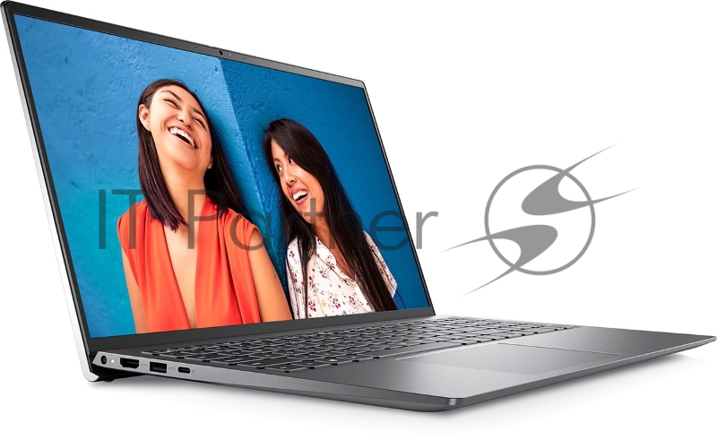 Ноутбук Dell Inspiron 5510-9669 Intel Core i5 11300H(3.1Ghz)/8Gb/256Gb SSD/noDVD/15.6 FHD/Linux/Platinum silver