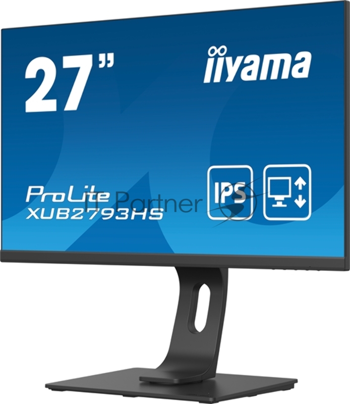 Монитор Iiyama 27 ProLite XUB2793HS-B4 черный IPS LED 4ms 16:9 HDMI M/M матовая HAS Pivot 1000:1 300cd 178гр/178гр 1920x1080 D-Sub DisplayPort FHD USB 6.7кг