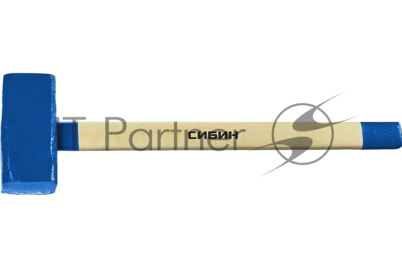 Кувалда СИБИН 10 кг с деревянной удлинённой рукояткой