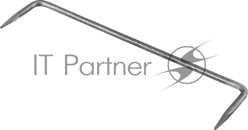 Скоба строительная кованая, 250 х 70 х 8мм, 100 шт, ЗУБР