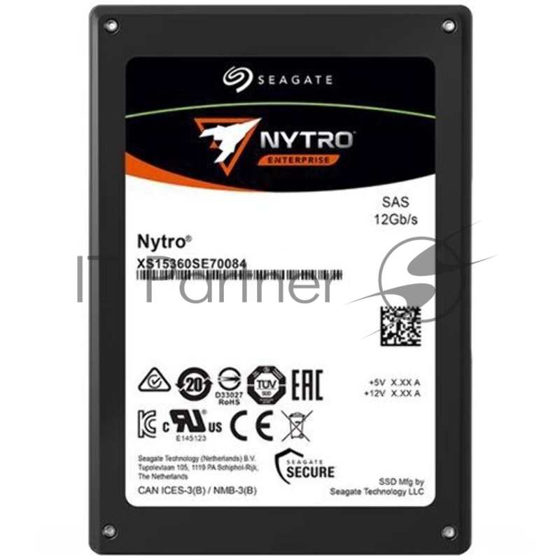 Накопитель SSD Seagate 2.5 LangeBP 3.2TB SAS 12Gb/s 15mm, 10DWPD SSD