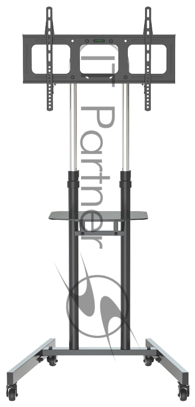 Стойка для телевизора Cactus CS-ST04H черный 32-70 макс.45кг напольный мобильный