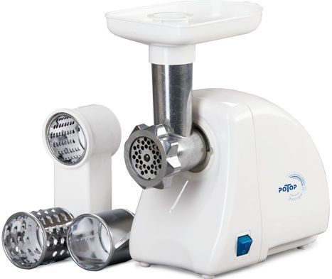 Мясорубка РОТОР Экстра-М ЭМШ 35/250-3 (кухонный комбайн) белый