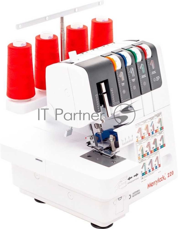 Оверлок Merrylock 220 белый