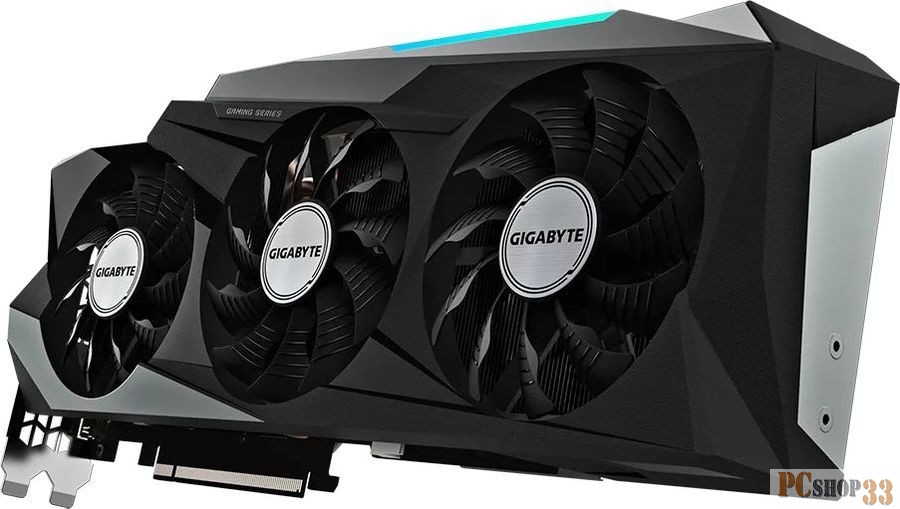 Видеокарта Gigabyte PCI-E 4.0 GV-N3080GAMING OC-12GD LHR NVIDIA GeForce RTX 3080 12288Mb 320 GDDR6X 1755/19000 HDMIx2 DPx3 HDCP Ret