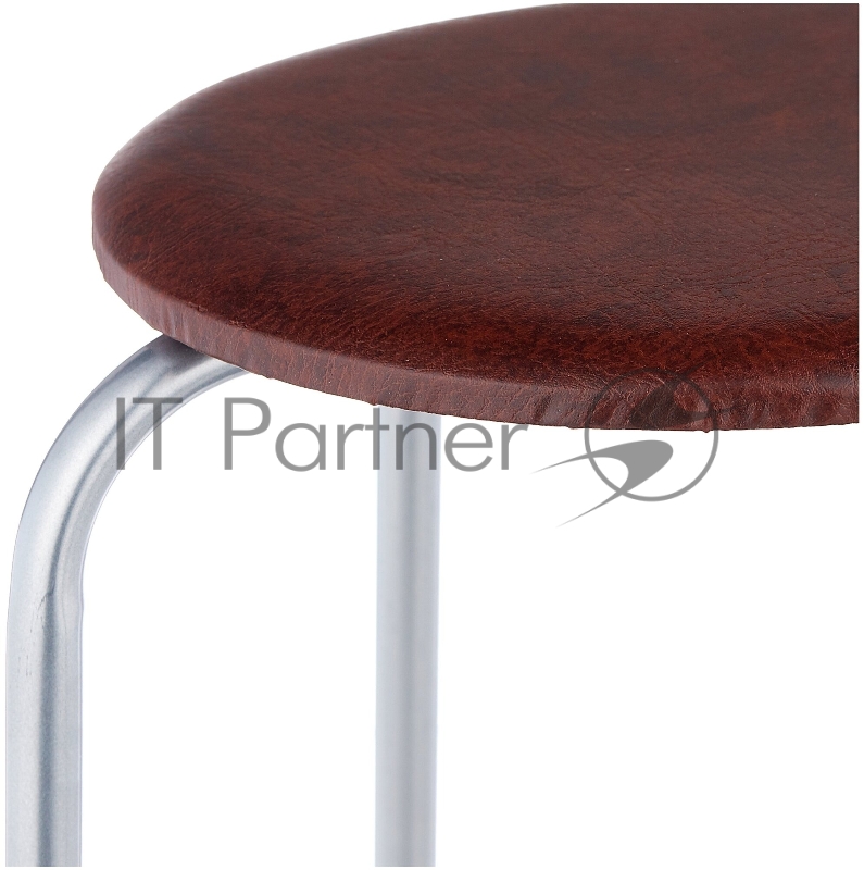 Табурет NIKA Эконом ТЭ2/К коричневый,кругл.