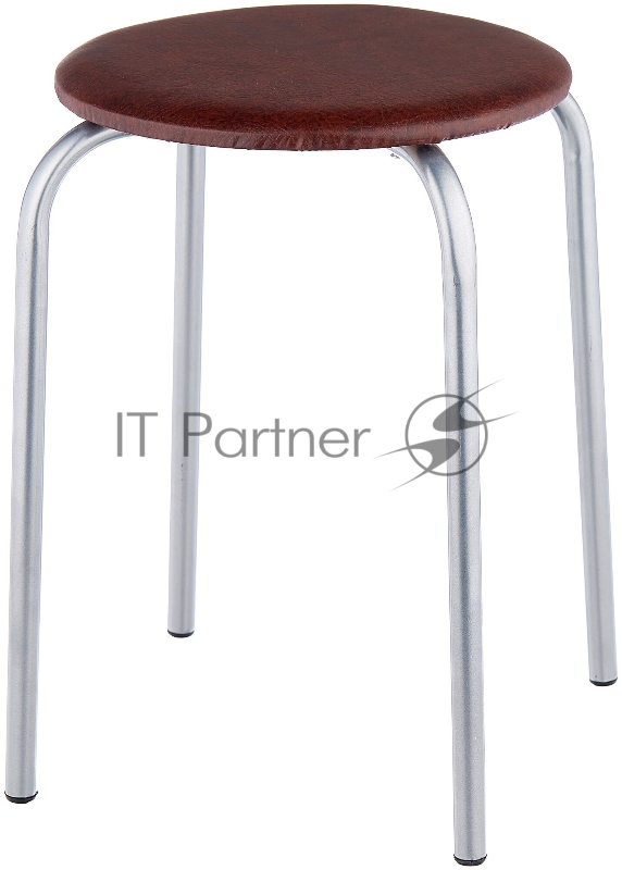 Табурет NIKA Эконом ТЭ2/К коричневый,кругл.