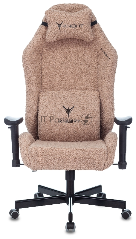 Кресло игровое Knight T1 коралловый экомех с подголов. крестовина металл