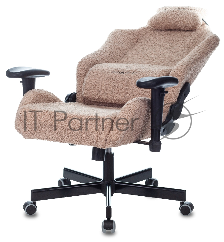 Кресло игровое Knight T1 коралловый экомех с подголов. крестовина металл