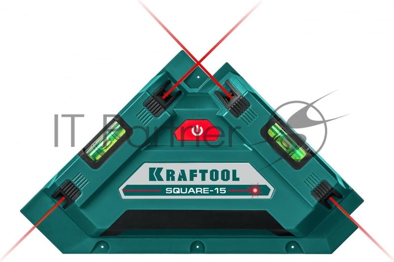 Угольник KRAFTOOL SQUARE-15 лазерный для кафеля