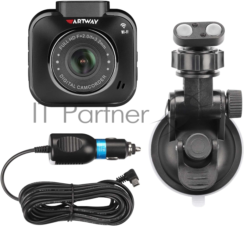 Видеорегистратор Artway AV-407 черный 2Mpix 1080x1920 1080p 170гр. NT96672