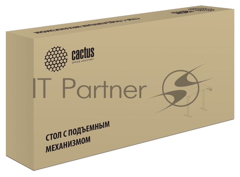 Стол Cactus CS-ED-BBK столешница МДФ черный каркас черный