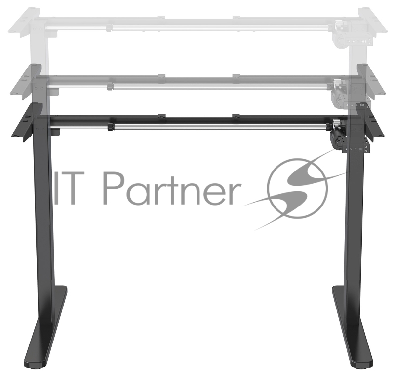 Стол Cactus CS-EDF-BK каркас черный