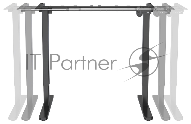 Стол Cactus CS-EDF-BK каркас черный