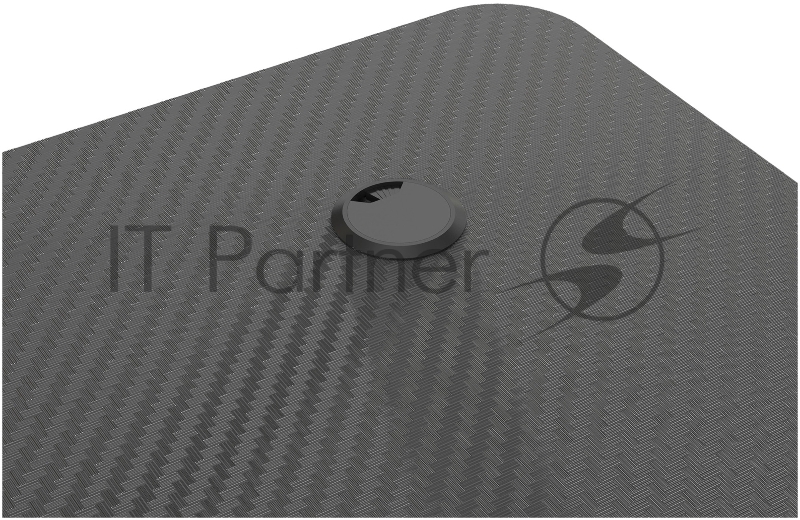 Стол игровой Cactus CS-GTX-AL-CARBON-RED столешница МДФ карбон каркас серебристый