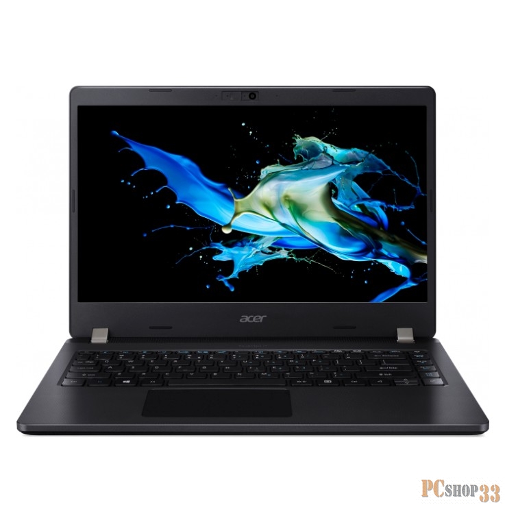 Ноутбук ACER TravelMate P2 TMP214-52-51D8, 14 FHD (1920x1080) IPS, i5-10210U 1.60 Ghz, 8 GB DDR4, 256GB PCIe NVMe SSD, UHD Graphics, WiFi, BT, HD camera, SCR, 48Wh, 45W, NoOS, 3 CI, Black, 1.6kg