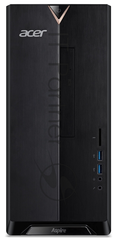 Компьютер Acer Aspire XC-830 Cel J4025 (2) 4Gb SSD128Gb UHDG 600 CR Windows 10 Home GbitEth 65W черный