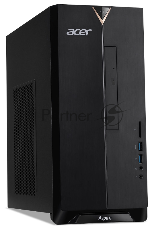 Компьютер Acer Aspire XC-830 Cel J4025 (2) 4Gb SSD128Gb UHDG 600 CR Windows 10 Home GbitEth 65W черный