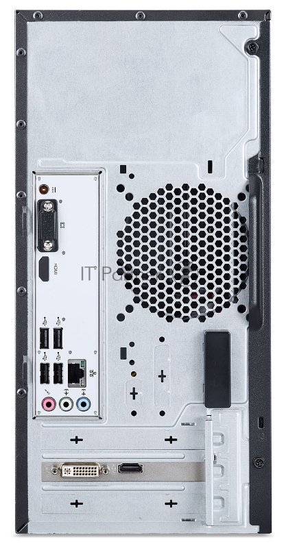 Компьютер Acer Aspire XC-830 Cel J4025 (2) 4Gb SSD128Gb UHDG 600 CR Windows 10 Home GbitEth 65W черный