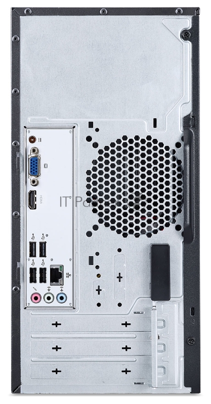 Компьютер Acer Aspire XC-830 Cel J4025 (2) 4Gb SSD128Gb UHDG 600 CR Windows 10 Home GbitEth 65W черный