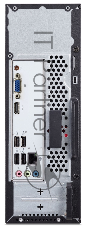 Компьютер Acer Aspire XC-830 Cel J4025 (2) 4Gb SSD128Gb UHDG 600 CR Windows 10 Home GbitEth 65W черный