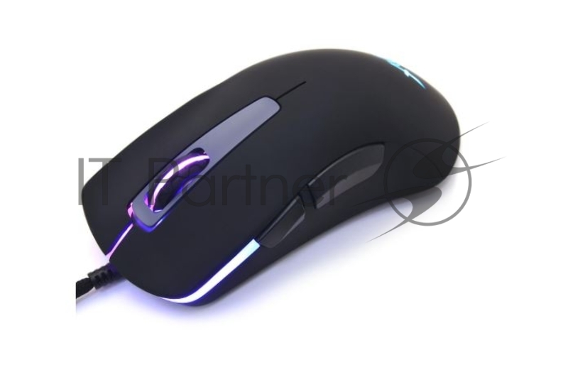 Игровая мышь Xtrfy M1 чёрная (5 кнопок, OMRON, Pixart 3330, 7200 dpi, RGB подсветка, USB)